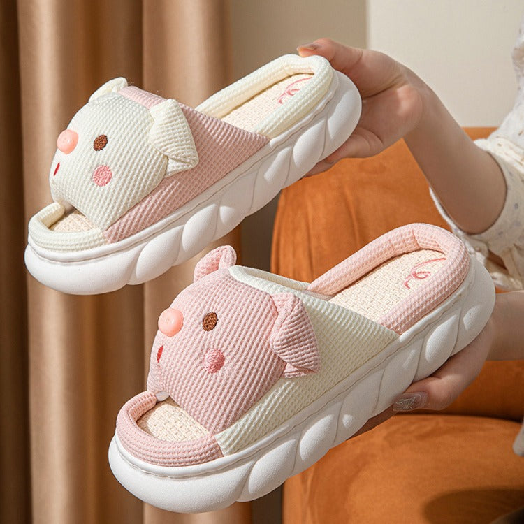 Chaussons en Lin