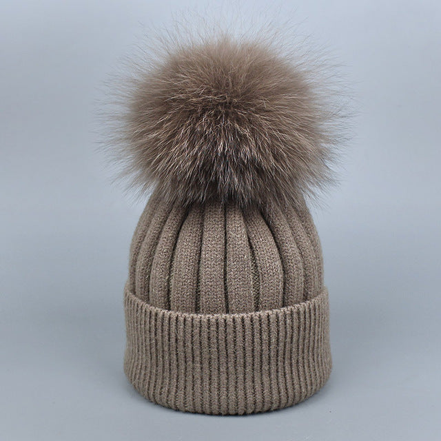 Béret Hiver Renard