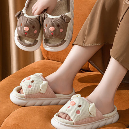 Chaussons en Lin