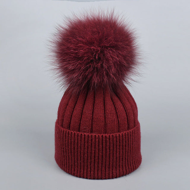 Béret Hiver Renard