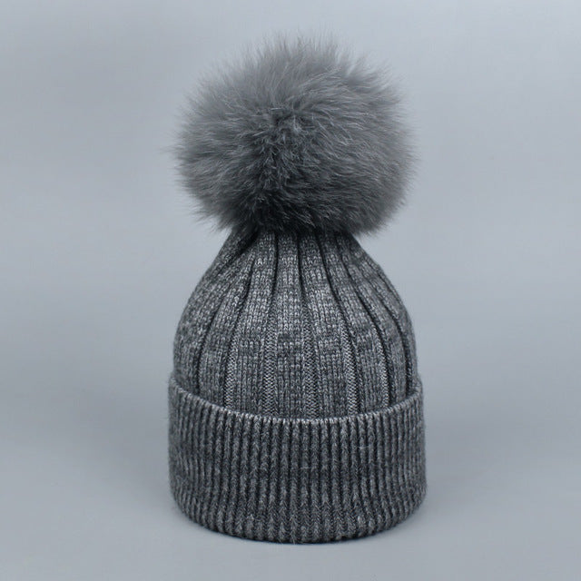 Béret Hiver Renard