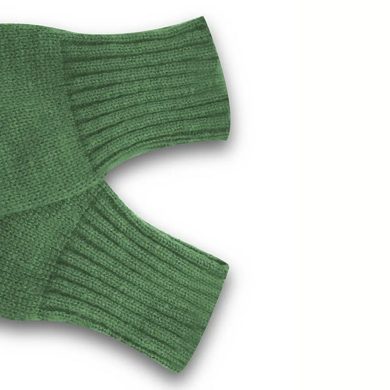 Pull à col roulé, en maille à motifs