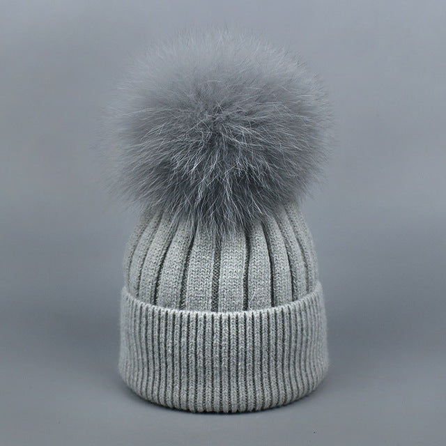 Béret Hiver Renard