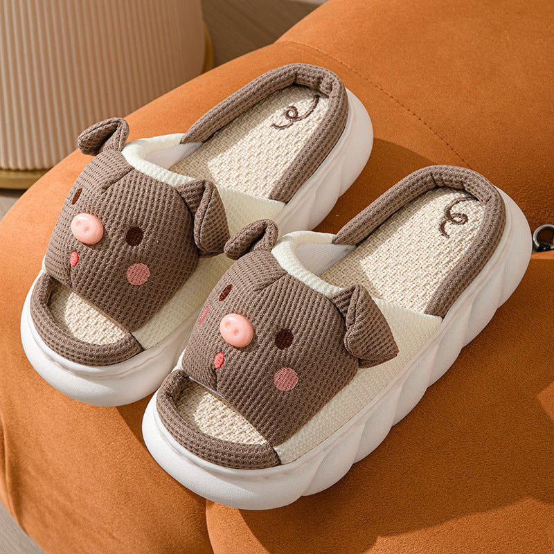 Chaussons en Lin