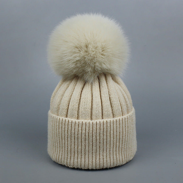 Béret Hiver Renard